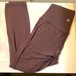 Brown Lululemon Align Leggings